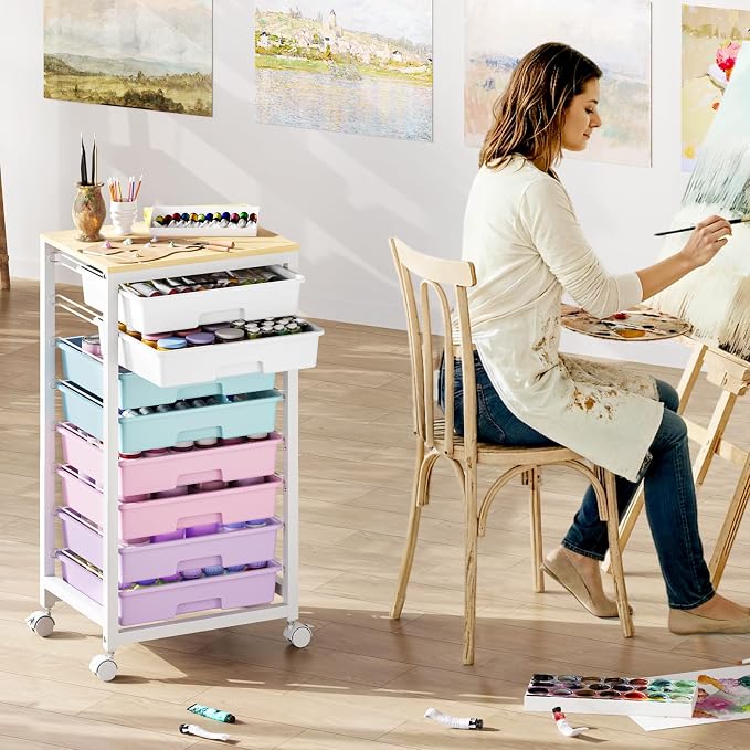 SYKIARIOL Rolling Storage Cart - Image 6