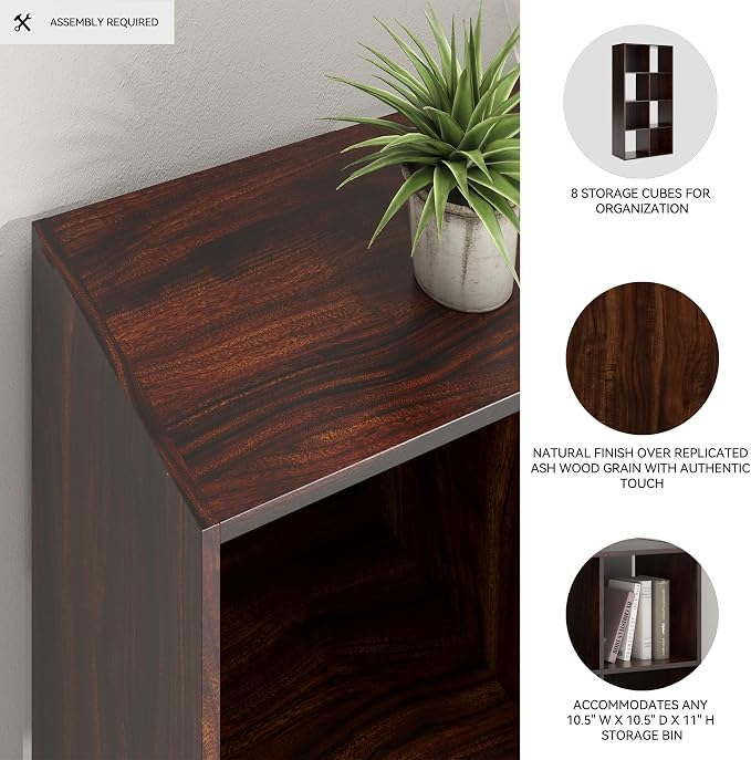 Signature Design by Ashley Glosmount 8 Cube Storage Organizer or Bookcase - Image 4