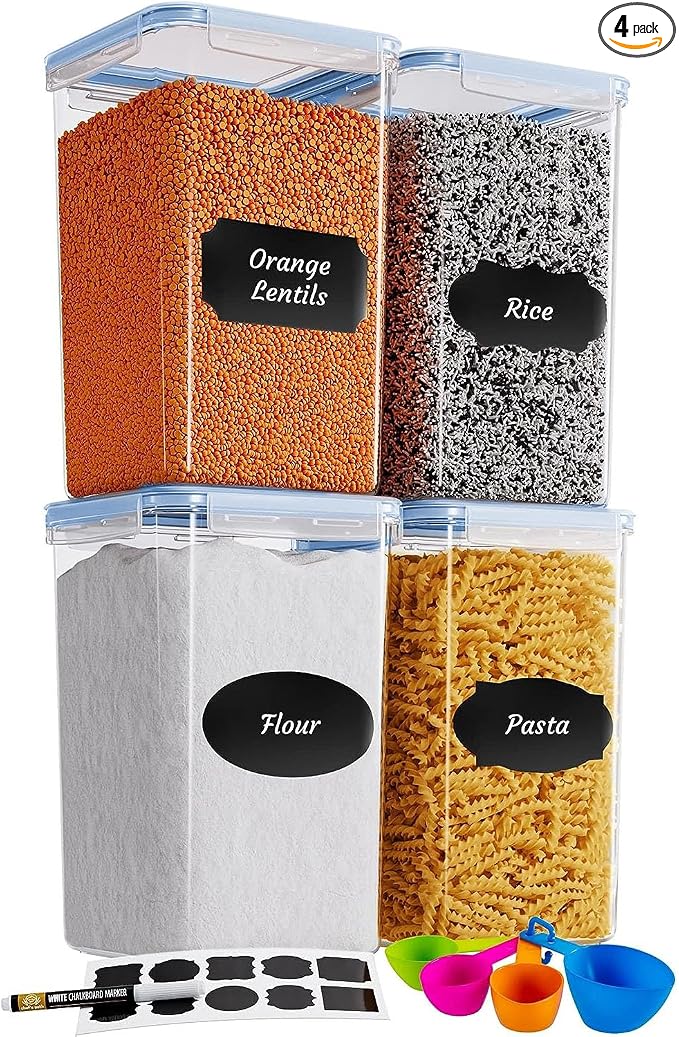 Chef's Path Extra Large Airtight Food Storage Containers by ChefsPath