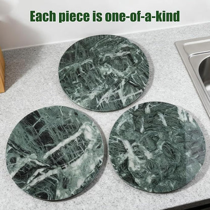 12" Marble Lazy Susan Turntable - Image 6