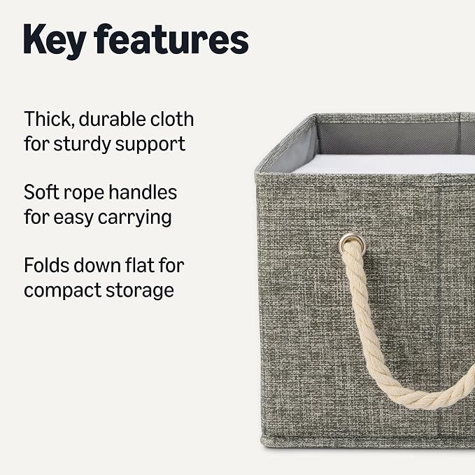 Amazon Basics Foldable Storage Bins - Image 2