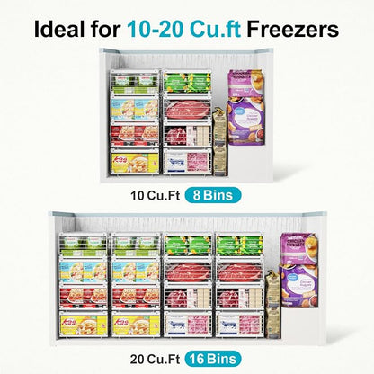 iSPECLE Freezer Organizer Bins - Image 2