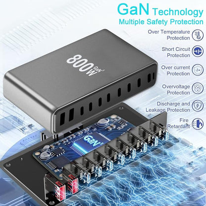 800W USB C Charger Block, Laptop Charger Adapter Compatible - Image 5