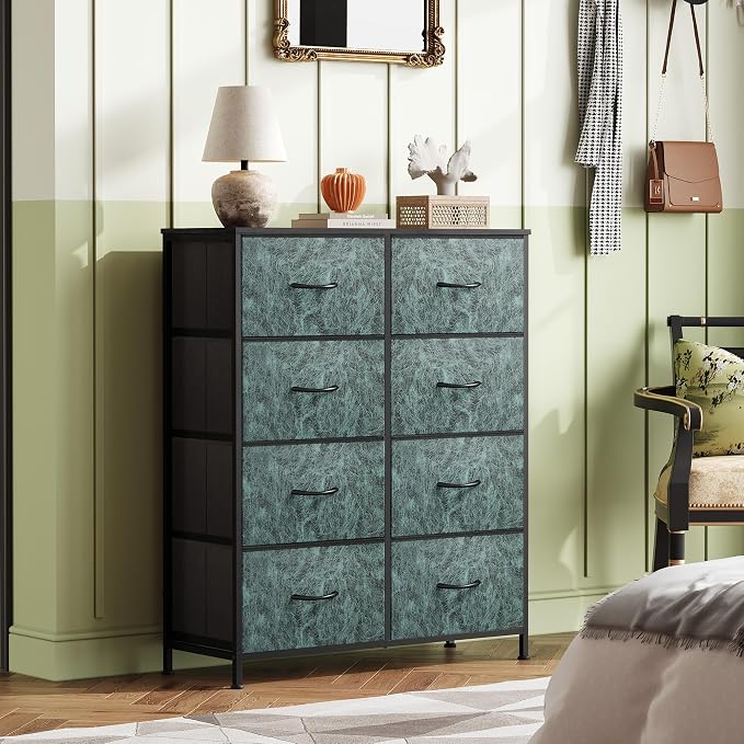 WLIVE Fabric Dresser for Bedroom, Tall Dresser - Image 8