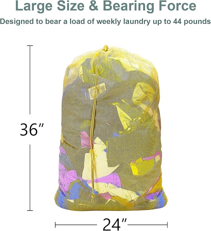 Mesh Laundry Bags, Heavy Duty - Image 2
