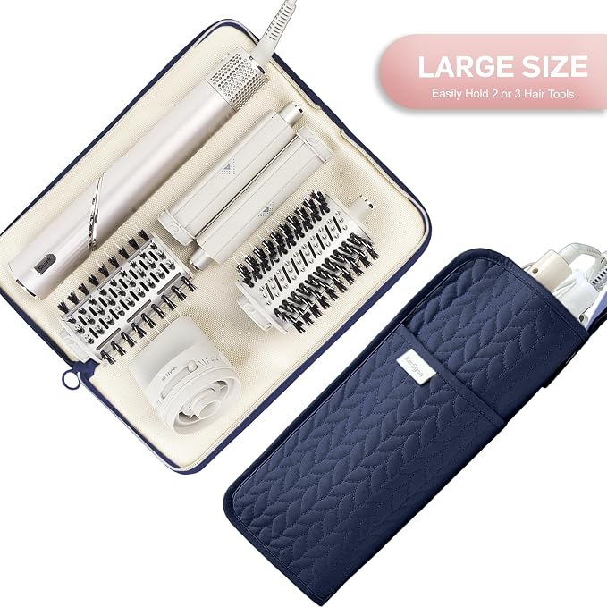 Hot Tools Organizer Heat Resistant Mat Case Hair Tools Holder Travel Bag - Image 2