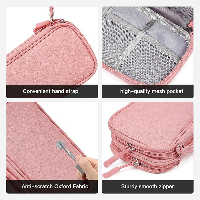 CAAORDKSO Electronics Accessories Organizer Pouch Bag, Electronic Organizer - Image 6