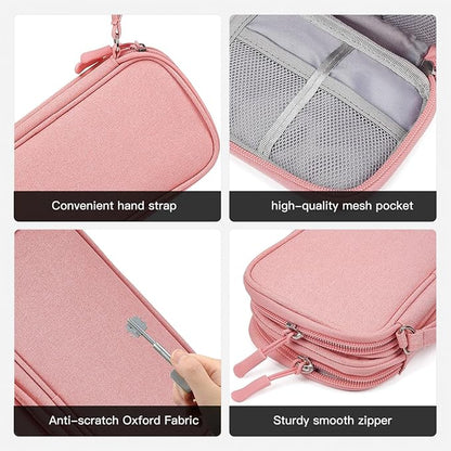CAAORDKSO Electronics Accessories Organizer Pouch Bag, Electronic Organizer - Image 6