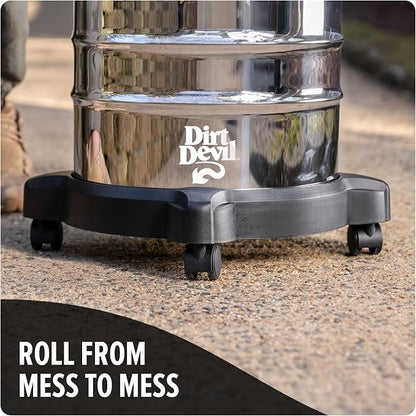 Dirt Devil 6 Gallon Corded Wet Dry Shop Vacuum, Heavy Duty Vacuum - Image 5