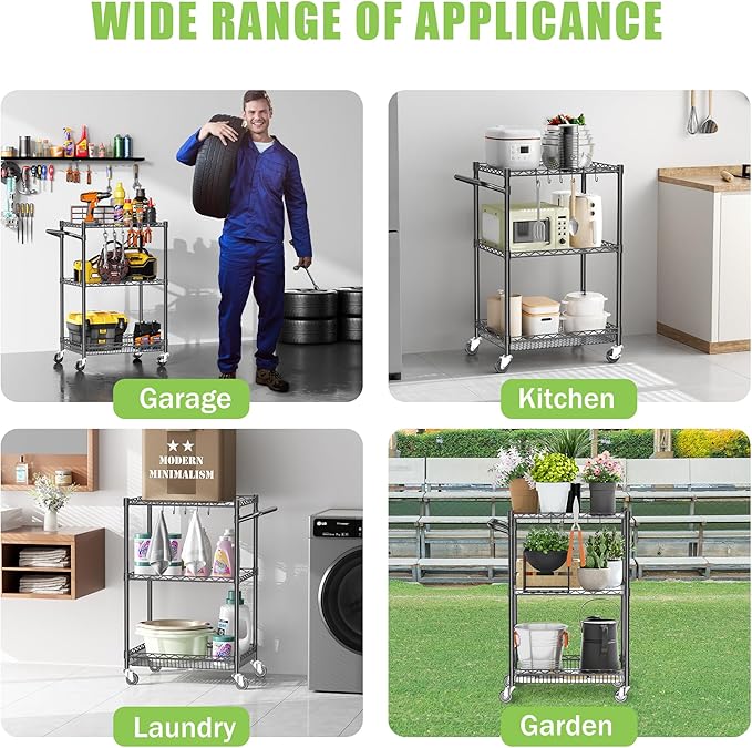 Rolling Utility Storage Carts - Image 5