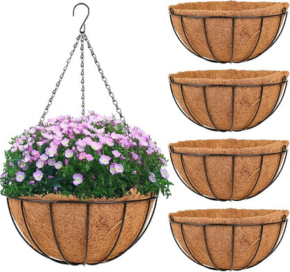 HKZ Hanging Basket Planter Plants Outdoor by HKZ