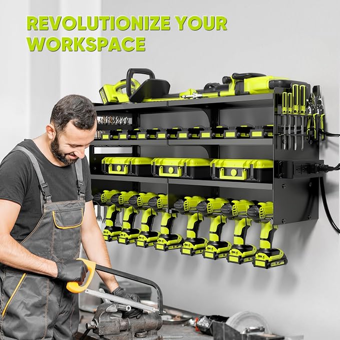 Large Power Tool Organizer Wall Mount - Image 5