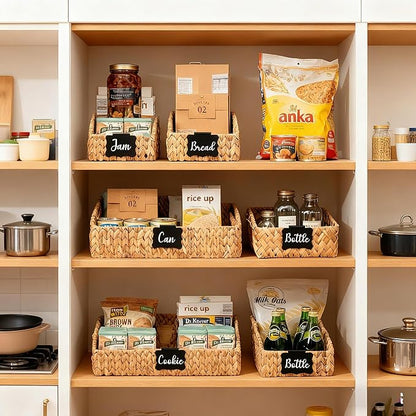 Pantry Organizers, Wicker Baskets - Image 4