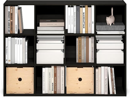 Furinno PELLI Book Shelf, 12-Cube Bookshelf, Cube Storage Organizer Bookcase - Image 5