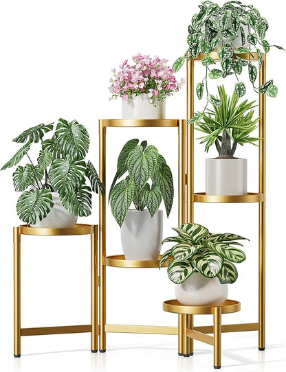 6 Tiered Plant Stand Indoor for Multiple Large Planter, Tall Heavy Duty by Unknown