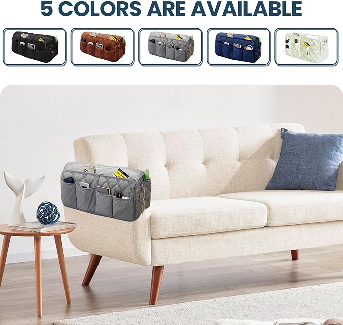 MEHIDFY Armchair Caddy Remote Control Holder - Image 7