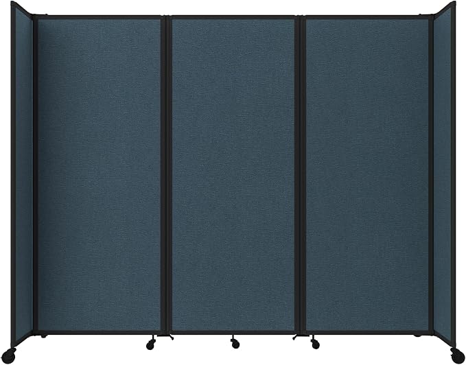 Versare Room Divider 360 Portable Wall Partition | Folding Panels | Large by VERSARE
