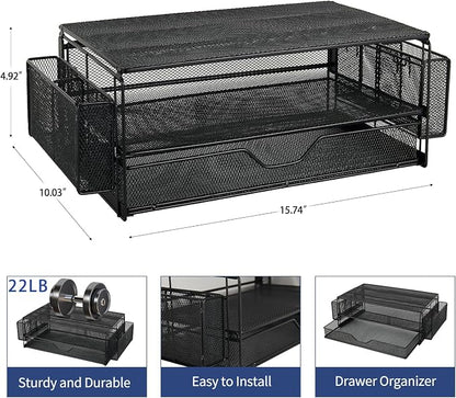 AUPSEN 2 Tier Computer Monitor Stands - Image 7