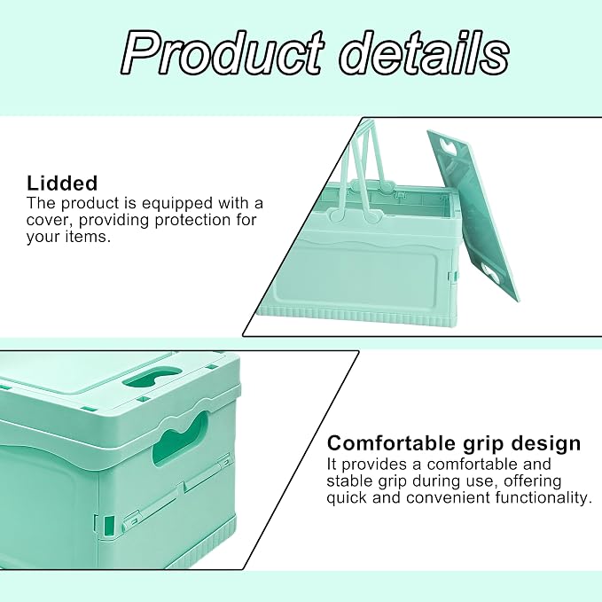 Foldable Small Plastic Baskets - Image 3