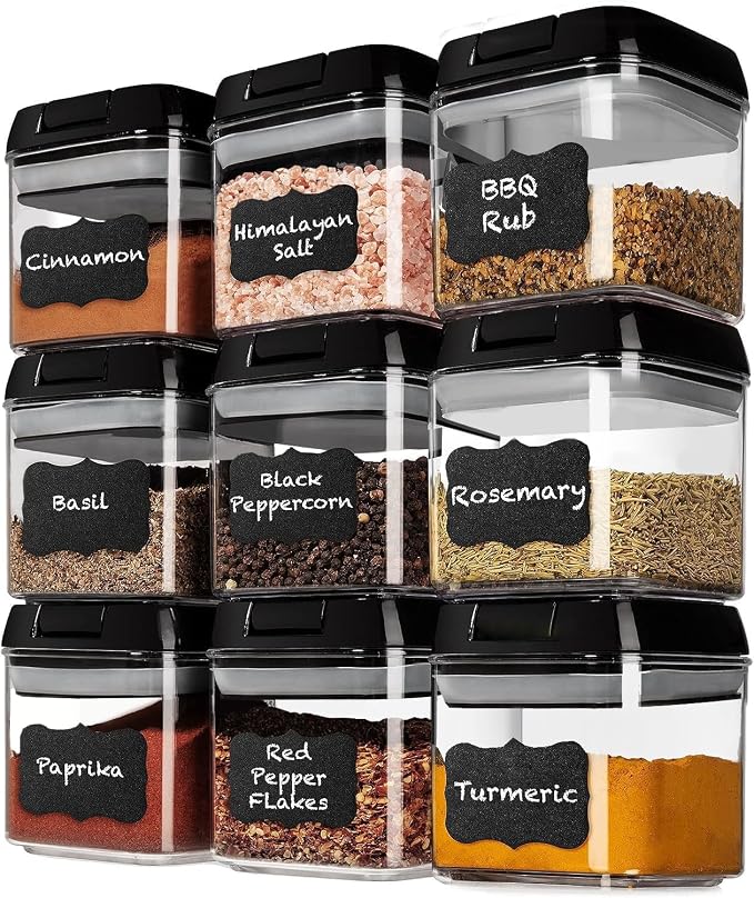 Shazo 9 PC Airtight Food Storage Containers by Shazo