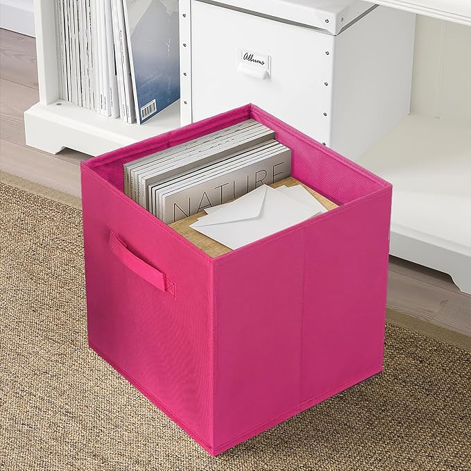 ShellKingdom Storage Bins, Foldable Fabric Storage Cubes And Cloth Storage - Image 6
