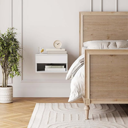 Nathan James Jackson Wall Mounted Floating Bedroom Nightstand - Image 3