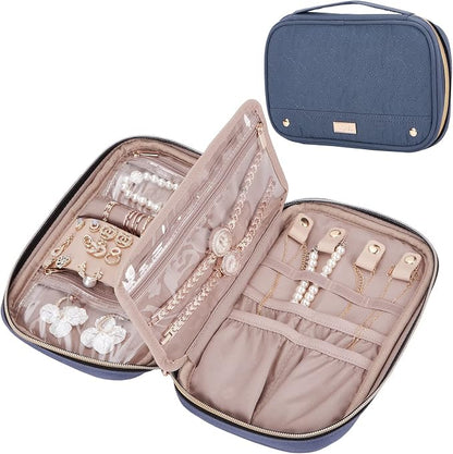 NISHEL Travel Jewelry Case, Holiday Organizer by NISHEL