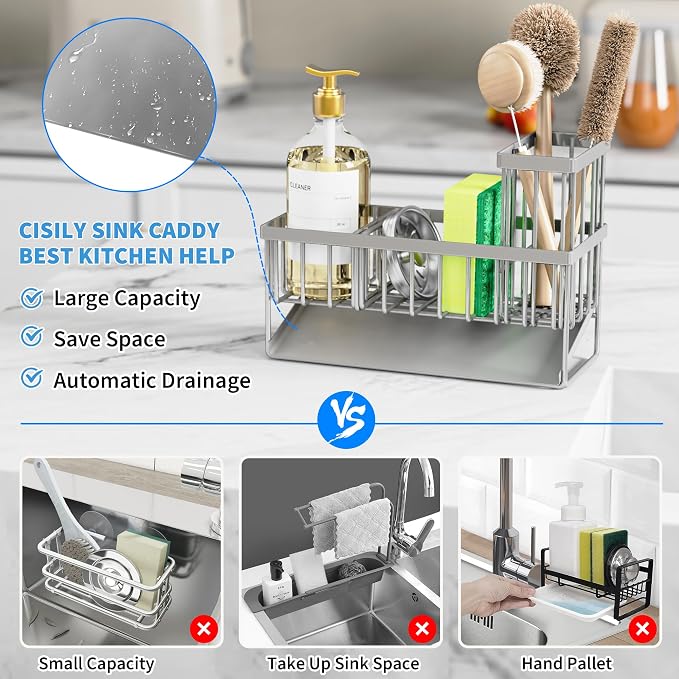 Cisily Sink Caddy Organzier - Image 3