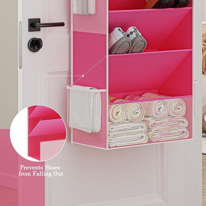 Criusia Shoe Storage, Over the Door Shoe Organizer, Hanging Closet Shoe Storage - Image 6