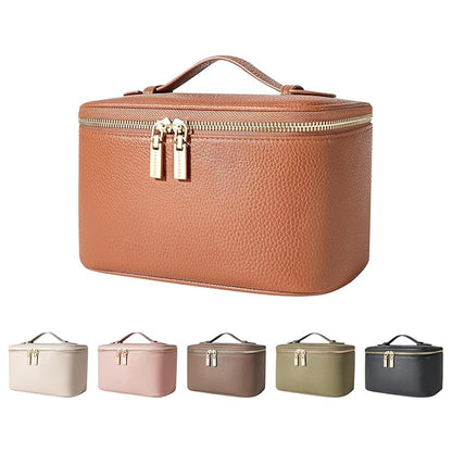 Cosmetic Bag, ROWNYEON Makeup Bag, Portable Makeup Train Case, Travel Toiletry by CAMDEEZ