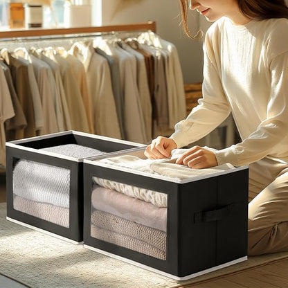 Homsorout Storage Boxes with Lids - Image 5