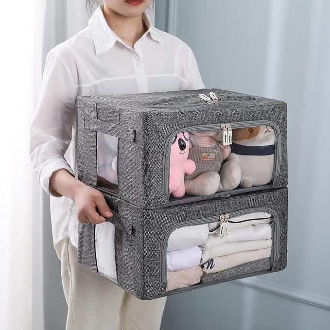 CYhom 3Pack Foldable Storage Bins - Image 8