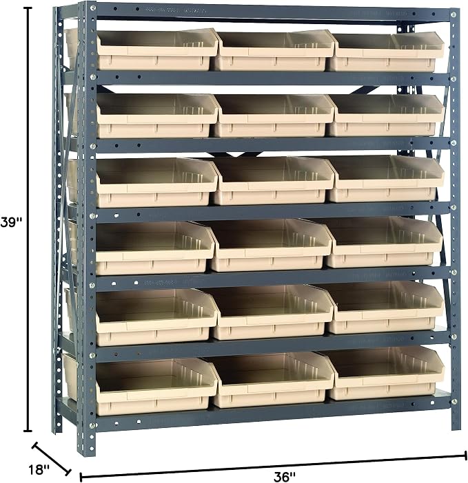 Quantum Storage Systems 1839-110IV Steel Shelving Unit - Image 2