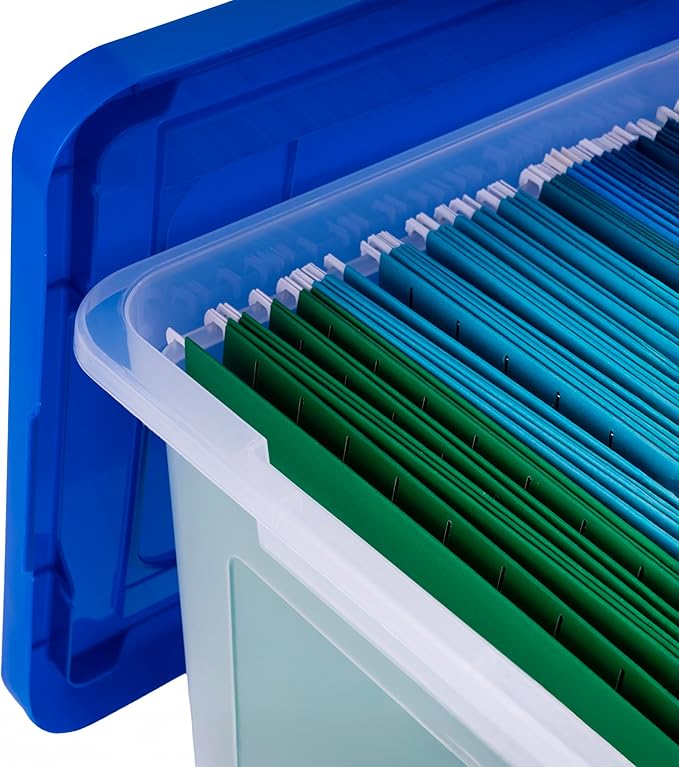 IRIS USA 3-Pack 35 Qt. Letter/Legal File Box - Image 5
