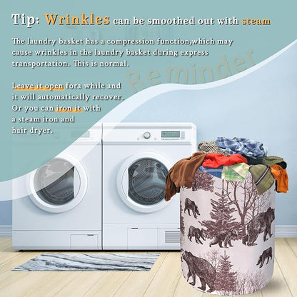 Forest Bear Laundry Hamper - Image 6