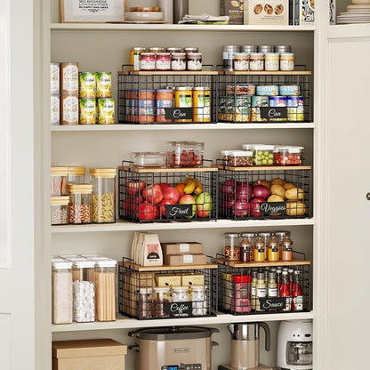 2 PACK XXL Potato and Onion Storage Bins, Pantry Organizers and Storage | - Image 4