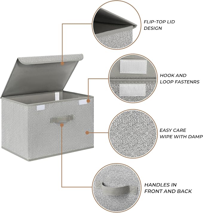 GRANNY SAYS Closet Storage Bins, Storage Boxes - Image 5