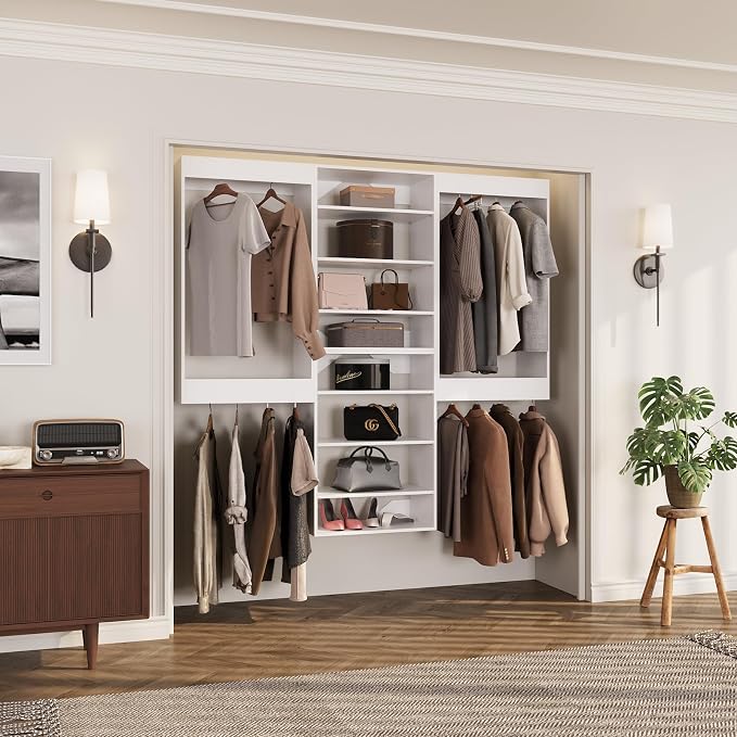 ROOMTEC Modular Closet System, Wooden Tower - Image 2