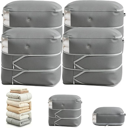 Comforter Storage Bag, Large Capacity Blanket Storage Bags 3-Layer Ultra Space by Unknown