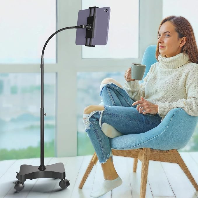 LEVO Adjustable Height Floor Stand on Wheels - Image 2