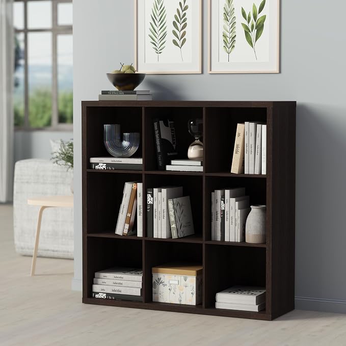 ClosetMaid 9 Cube Storage Shelf Organizer Bookshelf - Image 2