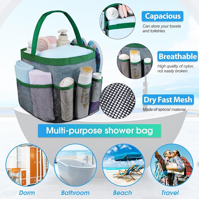 Mesh Shower Caddy Portable - Image 2
