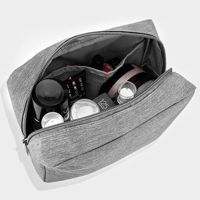 E-Tree Makeup Bag, Big Travel Make up Pouch, Zipper Large Cosmetic Brush Skin - Image 5