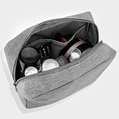 E-Tree Makeup Bag, Big Travel Make up Pouch, Zipper Large Cosmetic Brush Skin - Image 5