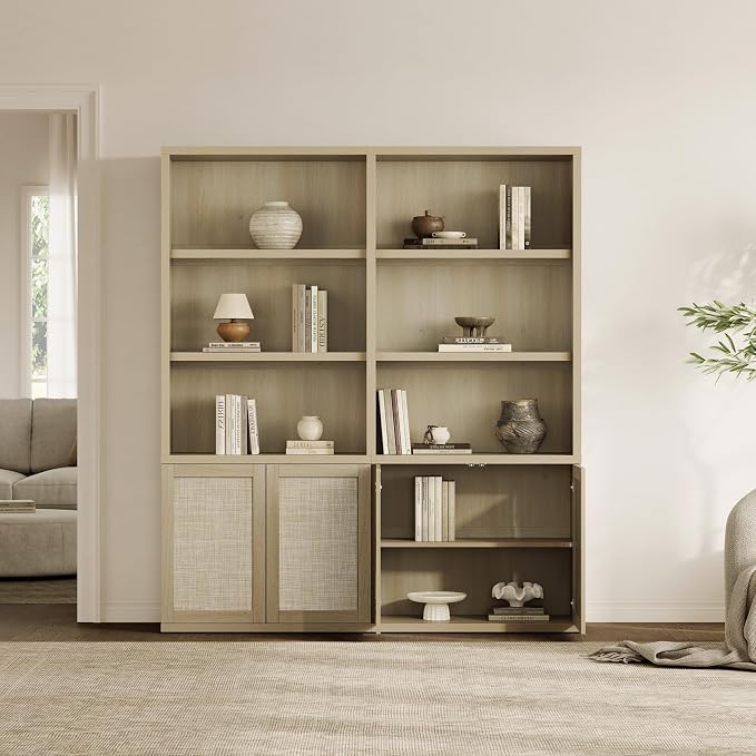 SICOTAS 70.5" Tall Bookshelf - Image 5