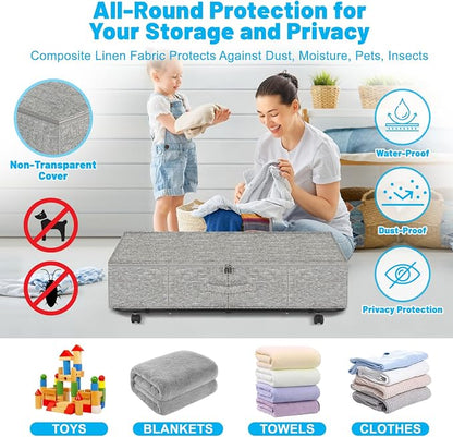 Large Sturdy Under Bed Storage - Image 2