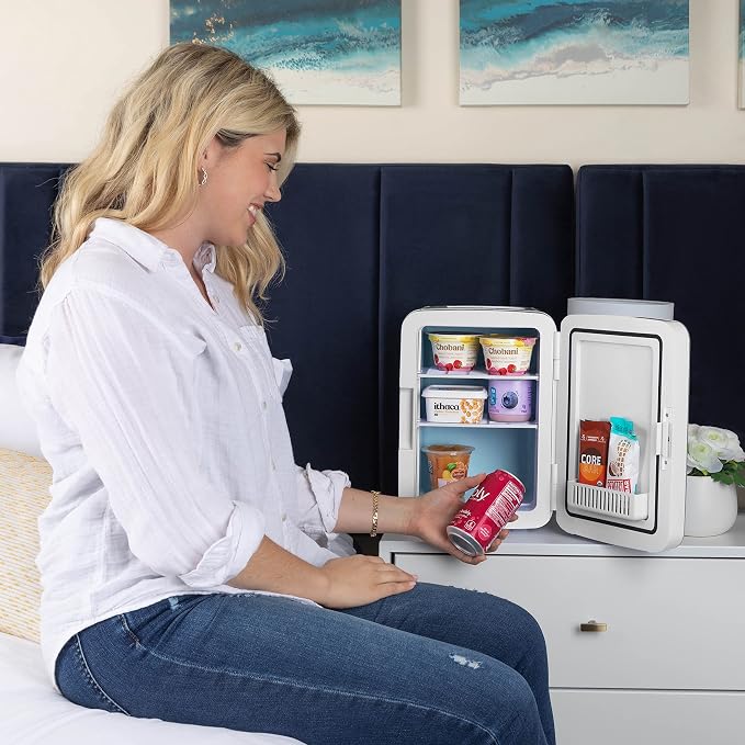 Cooluli 10L Mini Fridge for Bedroom - Image 4
