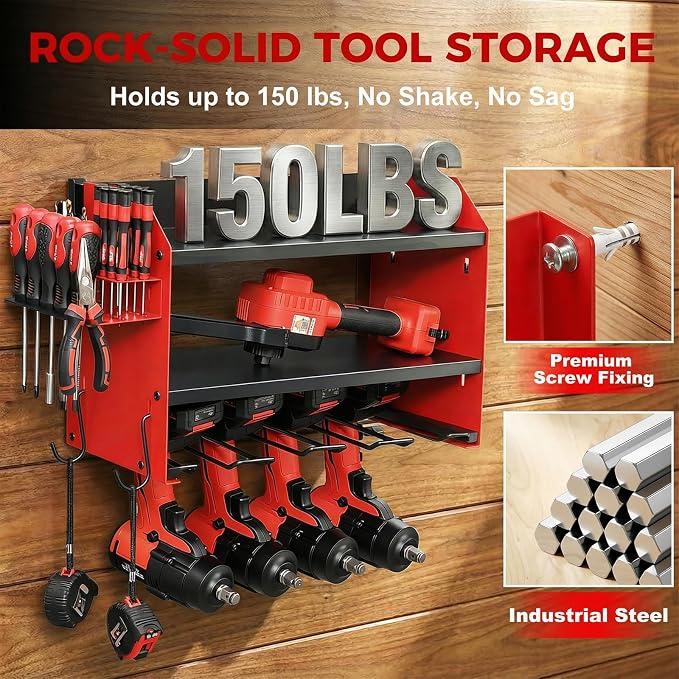 Power Tool Organizer Wall Mount - Image 4