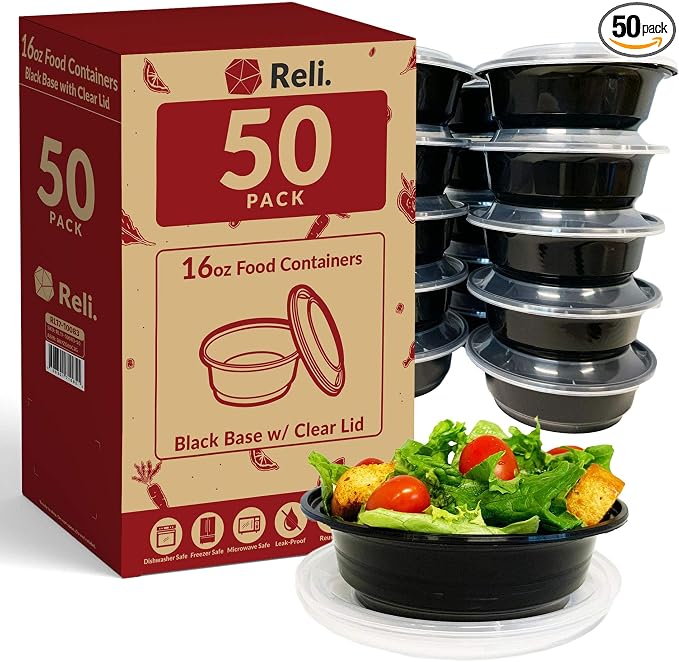 Reli. Meal Prep Bowls w/Lids by Reli
