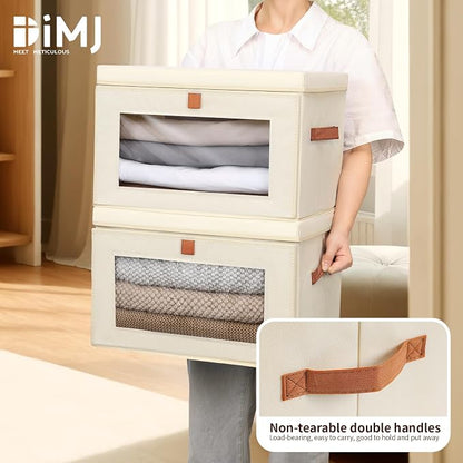 DIMJ Storage Bins with Lids - Image 4
